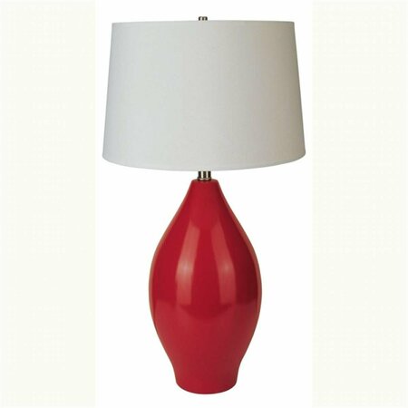 CLING 28 Ceramic Table Lamp - Red CL106090
